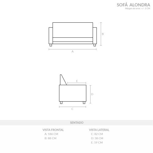 Sofá Alondra