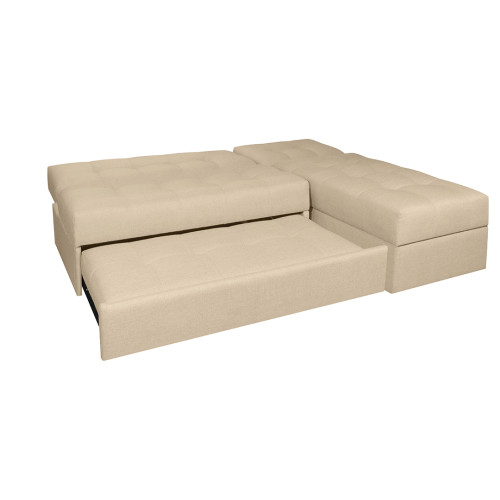 Sofá Cama en L Angela Con Brazos