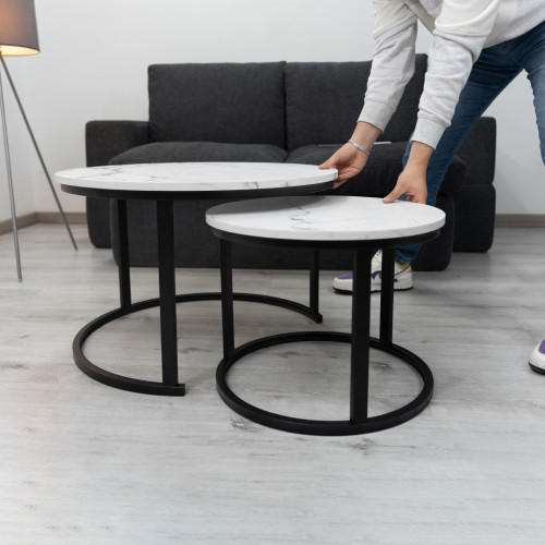 Mesa de Centro Anidada Luna