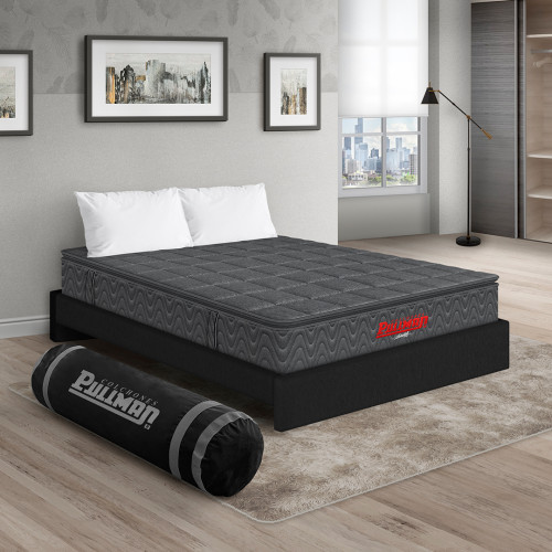 Colchón Orthopack BTU + Base Cama + Almohada