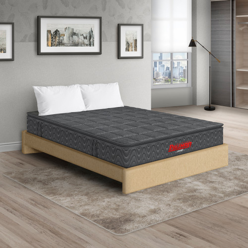 Colchón Orthopack BTU + Base Cama + Almohada