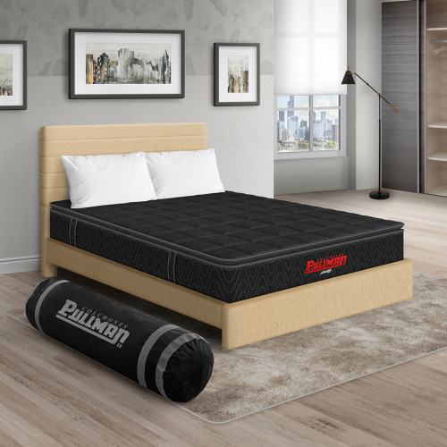 Colchón Orthopack BTU + Cama Leo + Almohada