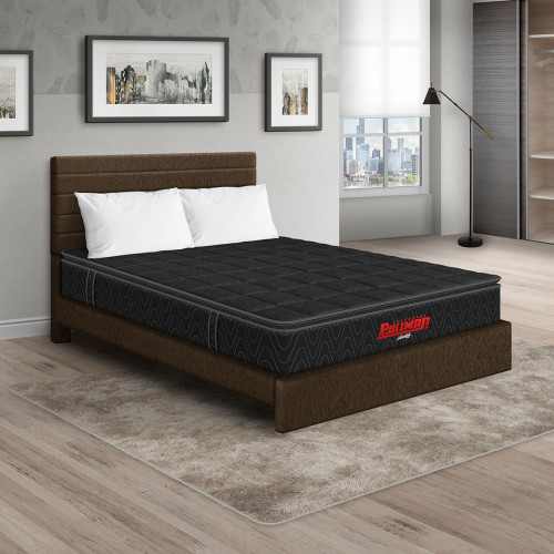 Colchón Orthopack BTU + Cama Leo + Almohada