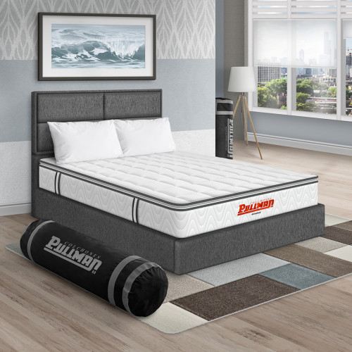 Colchón Orthopack BTU + Cama Firenze + Almohada