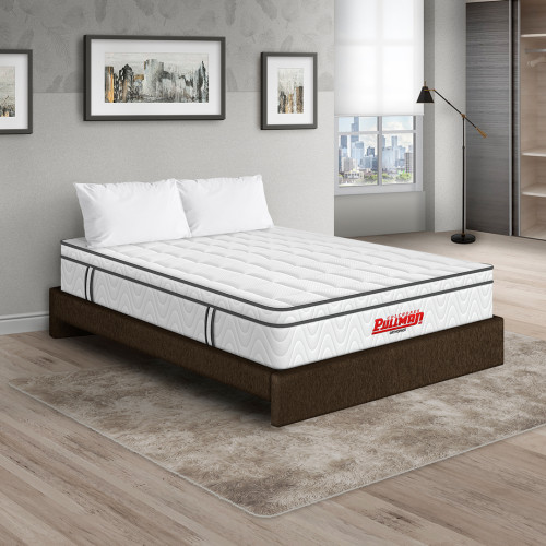 Colchón Orthopack Euro U + Base Cama + Almohada