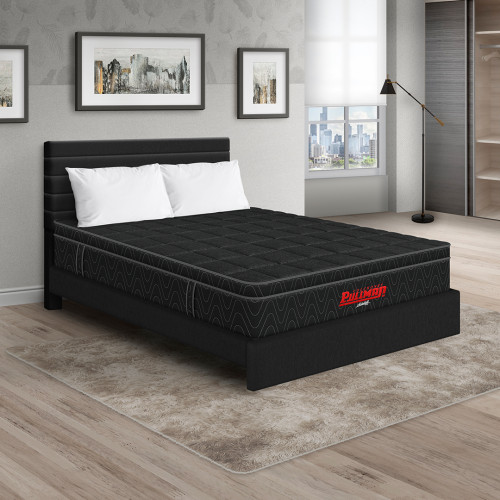 Colchón Orthopack Euro U + Cama Leo + Almohada