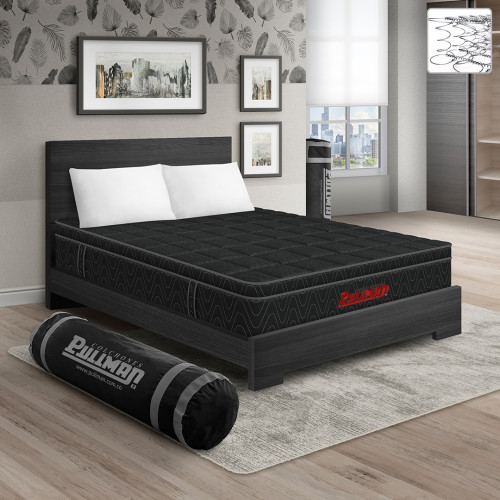 Colchón Orthopack Euro U + Cama TPM + Almohada