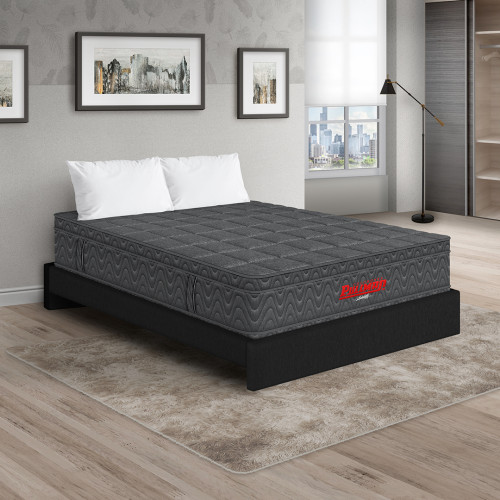 Colchón Orthopack Euro + Base Cama + Almohada