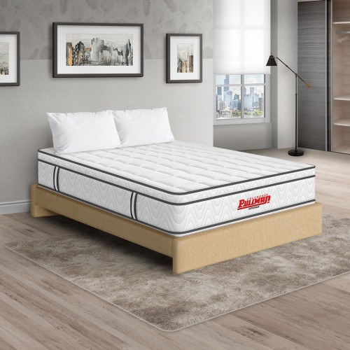 Colchón Orthopack Euro + Base Cama + Almohada