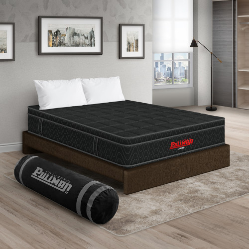 Colchón Orthopack Euro + Base Cama + Almohada