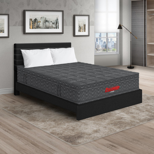 Colchón Orthopack Euro + Cama Leo + Almohada