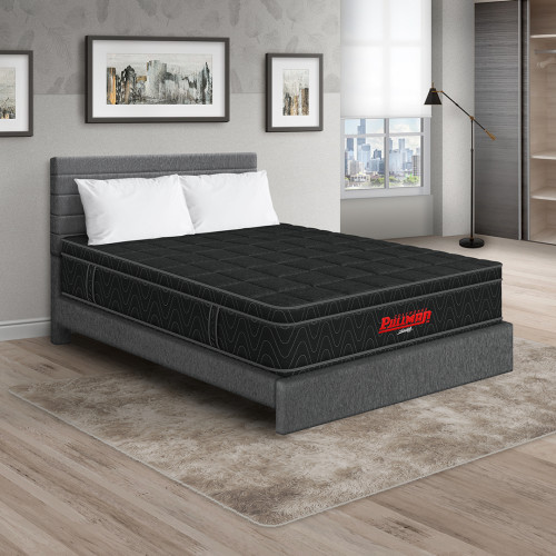 Colchón Orthopack Euro + Cama Leo + Almohada