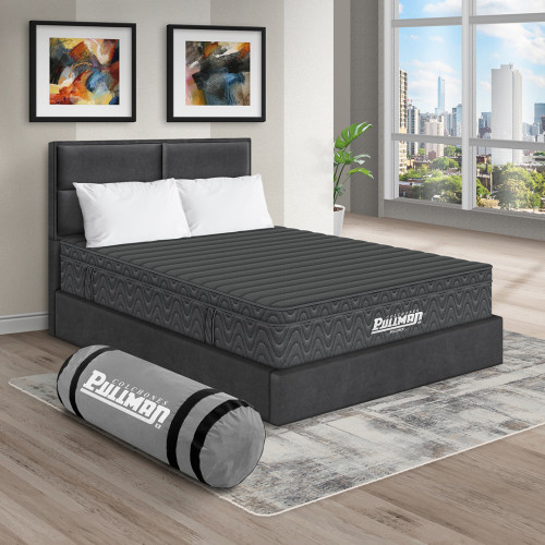 Colchón Rollpack Euro U + Cama Firenze + Almohada