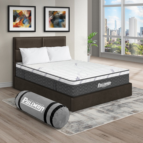 Colchón Rollpack Euro U + Cama Firenze + Almohada