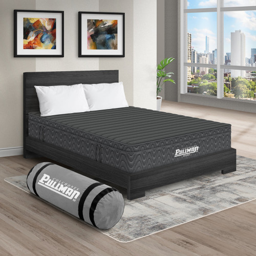 Colchón Rollpack Euro U + Cama TPM + Almohada