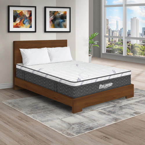 Colchón Rollpack Euro U + Cama TPM + Almohada