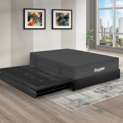 Colchón Rollpack Euro U + Cama Nido Angie