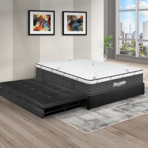 Colchón Rollpack Euro U + Cama Nido Angie