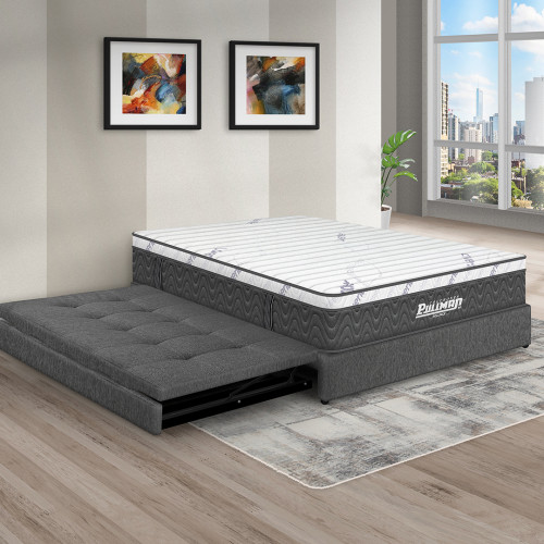 Colchón Rollpack Euro U + Cama Nido Angie