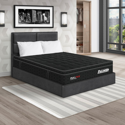 Colchón Pullpack Euro U + Cama Firenze + Almohada