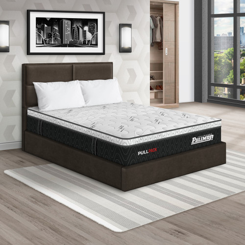 Colchón Pullpack Euro U + Cama Firenze + Almohada