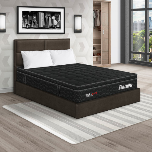 Colchón Pullpack Euro U + Cama Firenze + Almohada