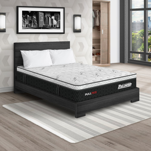 Colchón Pullpack Euro U + Cama TPM + Almohada