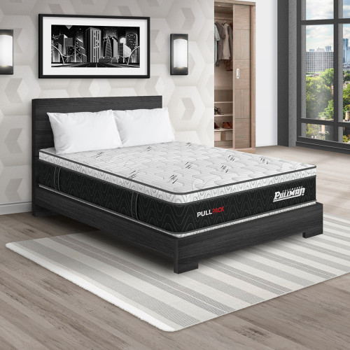 Colchón Pullpack Euro + Cama TPM + Almohada