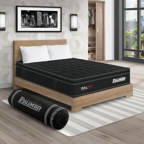 Colchón Pullpack Euro + Cama TPM + Almohada