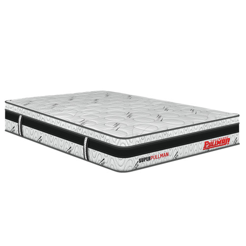 Colchón Superpullman Euro U + Cama Leo + Almohada