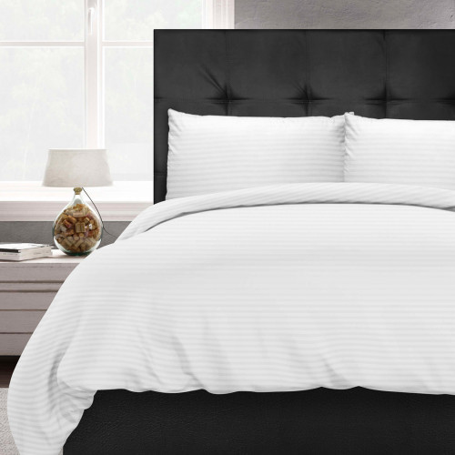 Combo Plumón Deluxe + Jgo Forro Duvet Sábana Hotelero