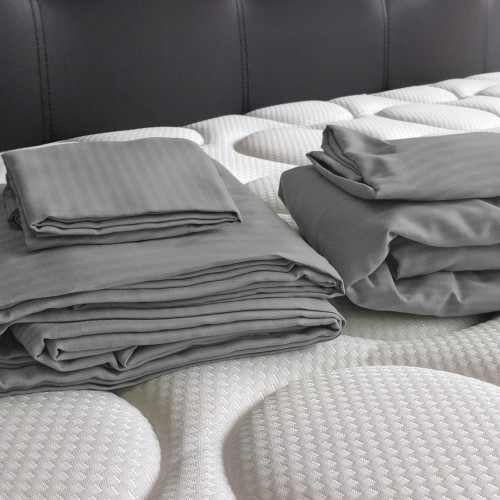 Combo Plumón Deluxe + Jgo Forro Duvet Sábana Hotelero