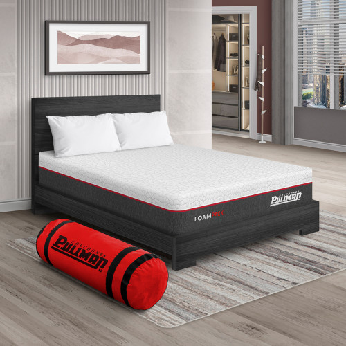 Colchón Foampack + Cama TPM + Almohada