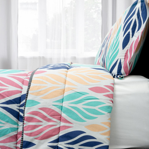 Combo Edredón Disperso + Jgo. de Sábanas Design