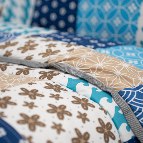 Combo Edredón Disperso + Jgo. de Sábanas Design