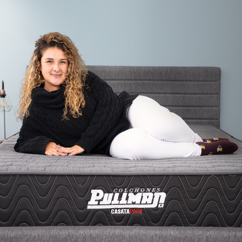 Colchón Casatapack + Cama Leo + Almohada