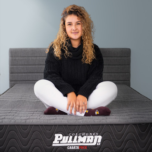 Colchón Casatapack + Cama Leo + Almohada