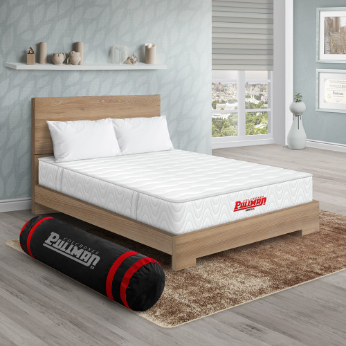 Colchón Ecopack + Cama TPM + Almohada