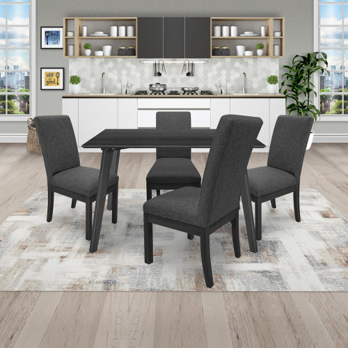 Juego de Comedor 4P (120) Cris Danny 4 Sillas