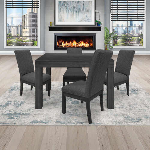 Juego de Comedor 4P (120) Italia Danny 4 Sillas