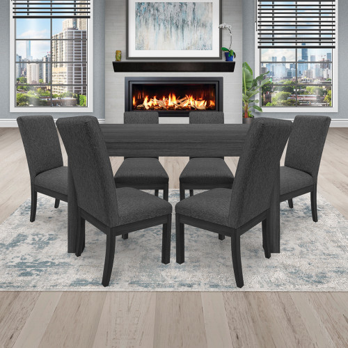 Juego de Comedor 6P (140) Italia Danny 6 Sillas