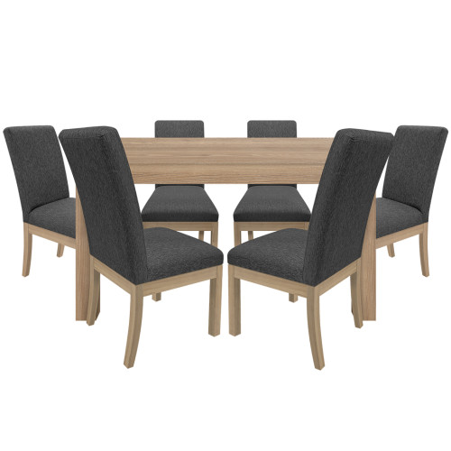 Juego de Comedor 6P (140) Italia Danny 6 Sillas