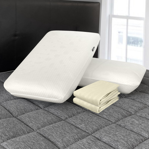 Combo 2 Almohadas Multifuncional + Fundas