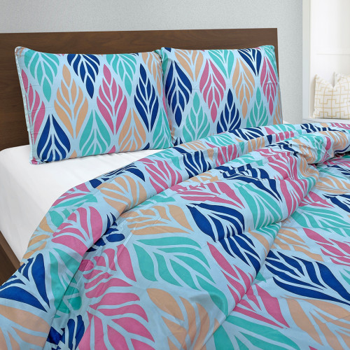 Juego Forro Duvet Sábana Disperso